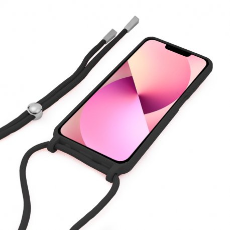 Capa COOL para iPhone 13 Cordão Preto