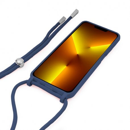 Capa COOL para iPhone 13 Pro Max Cordão Marinho