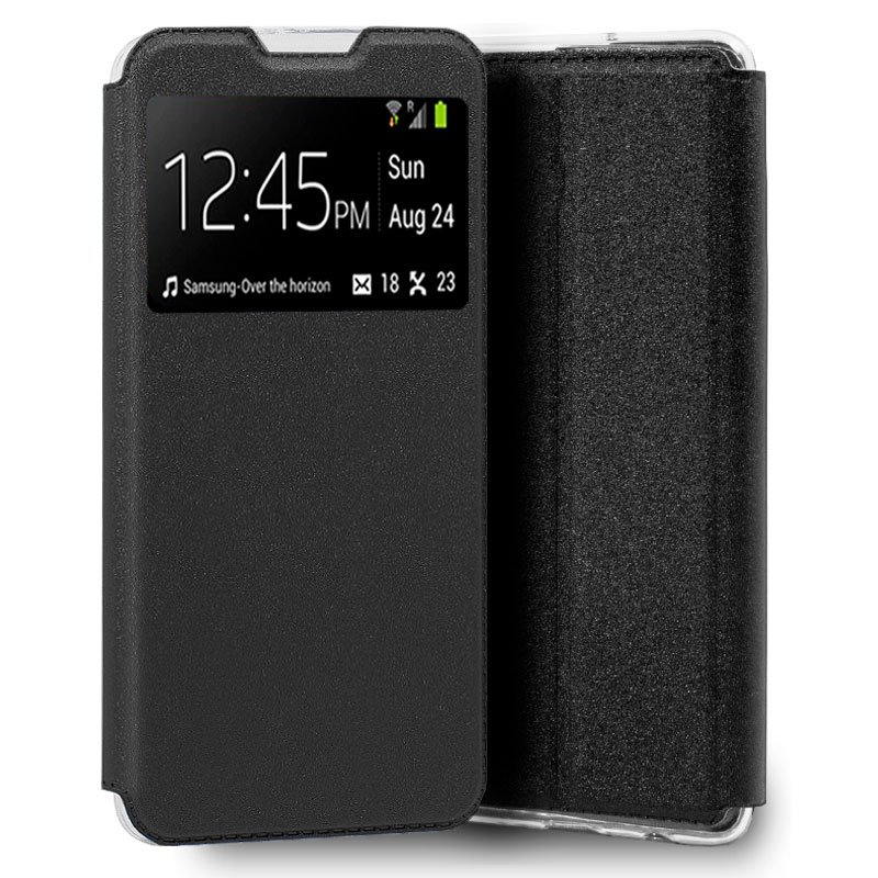 Funda COOL Flip Cover para Samsung A908 Galaxy A90 5G Liso Negro