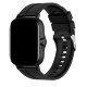 Correa Universal 20mm Amazfit Bip / GTS / Bip Lite / Huawei / Samsung / COOL Oslo Goma Negro