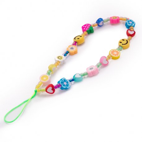 Pulseira universal para smartphone COOL com pingente de primavera