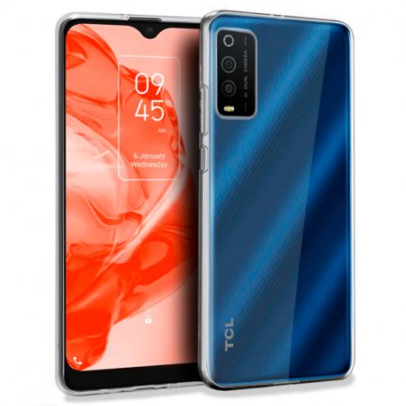 Cobertura de silicone COOL para TCL 20Y (transparente)