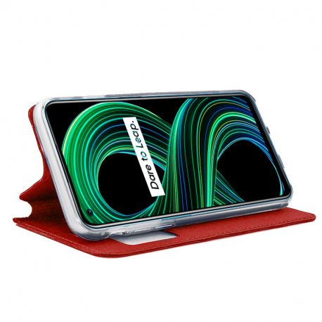 Capa COOL Flip Cover para Realme 7i / C25s Azul Liso