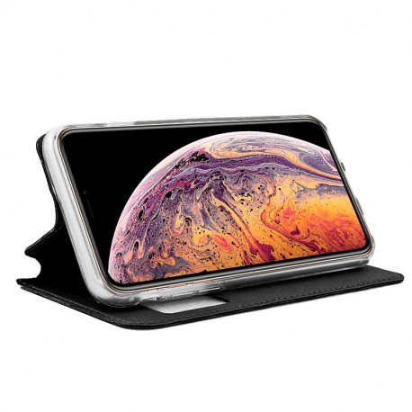 Capa com Cobertura para iPhone XS Max Smooth Preto