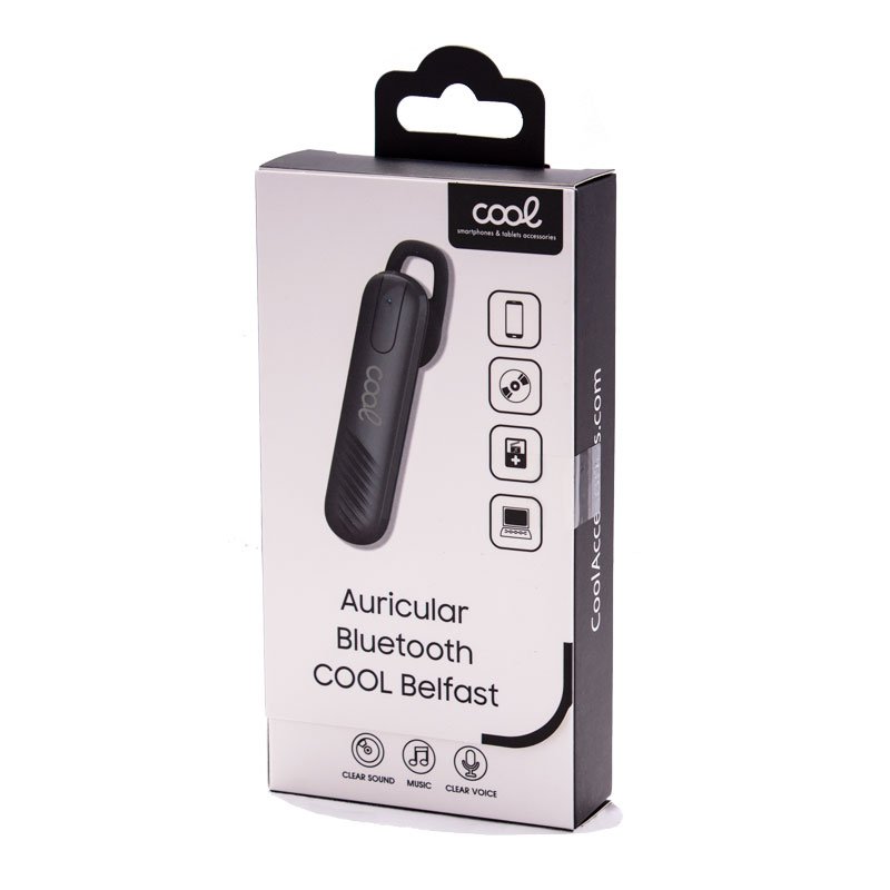 Auricular Bluetooth COOL Belfast Negro
