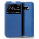 Flip Cover Samsung G973 Galaxy S10 Blu liscio