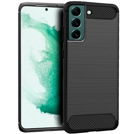 Capa COOL para Samsung S906 Galaxy S22 Plus Carbono Preto
