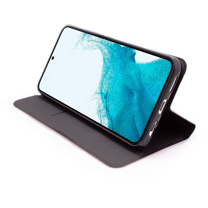 Funda COOL Flip Cover para Samsung S901 Galaxy S22 Elegance Negro