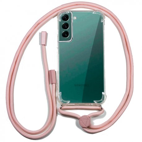 Custodia COOL per Samsung S906 Galaxy S22 Plus Glitter Rosa