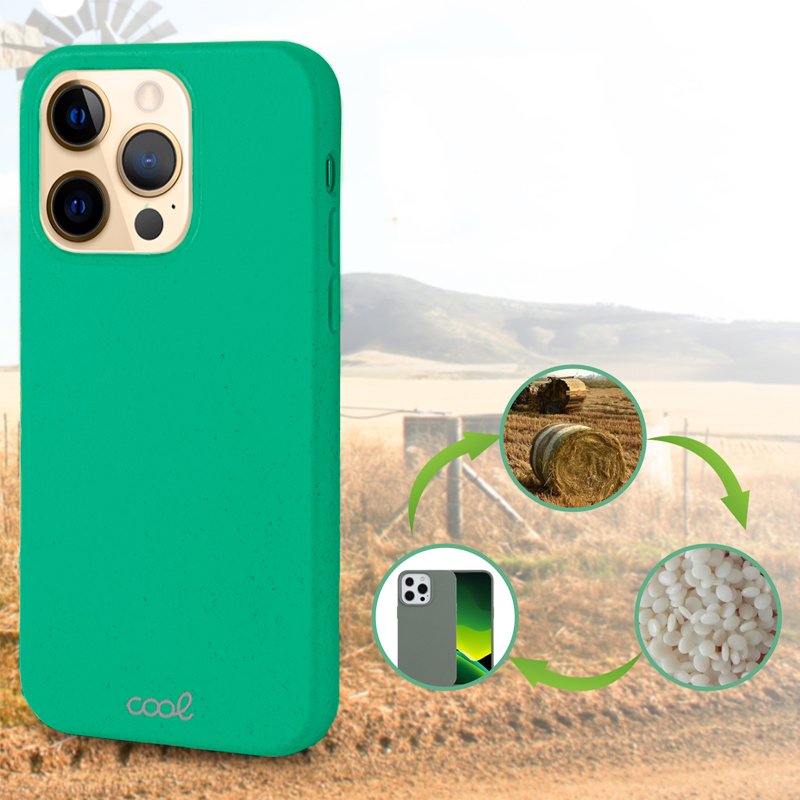 Carcasa COOL para iPhone 12 Pro Max Eco Biodegradable Mint