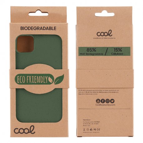 Capa COOL para iPhone 12 Pro Max Eco Biodegradável Verde