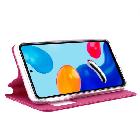 Capa Flip Cover COOL para Xiaomi Redmi Note 11 / Note 11S Rosa