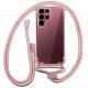 Carcasa COOL para Samsung S908 Galaxy S22 Ultra Cordón Rosa