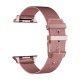 Cinturino COOL per Apple Watch Series 1 / 2 / 3 / 4 / 5 / 6 / 7 / SE (42 / 44 / 45 mm) Metallo Oro rosa