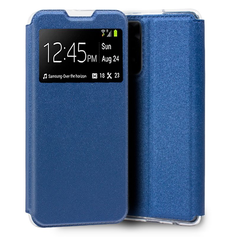 Funda COOL Flip Cover para Xiaomi Redmi Note 11 Pro / Note 11 Pro 5G Liso Azul