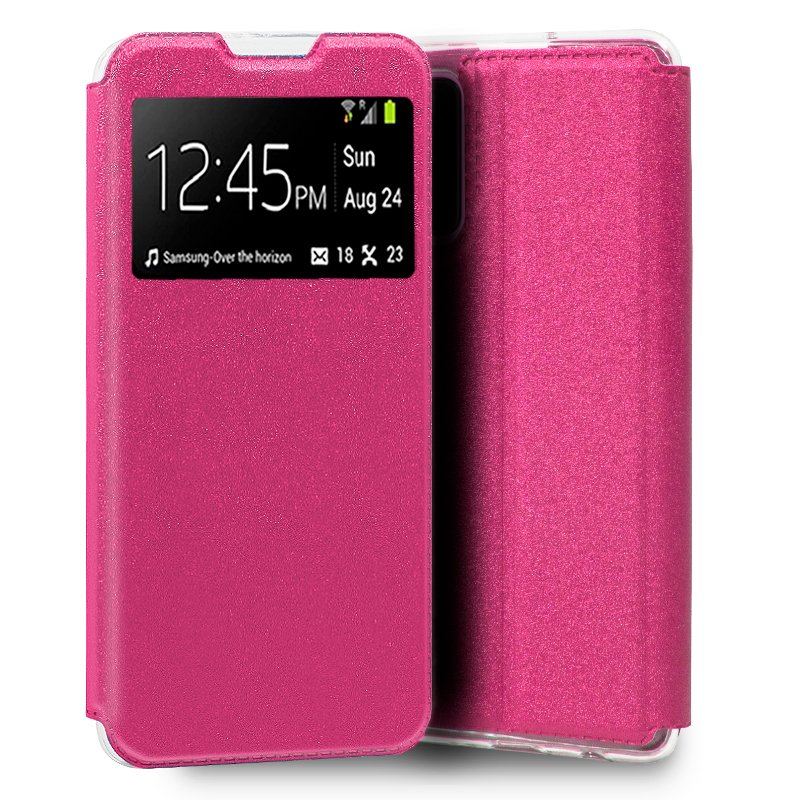 Funda COOL Flip Cover para Xiaomi Redmi Note 11 Pro / Note 11 Pro 5G Liso Rosa
