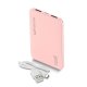 Batteria Esterna Micro-usb Power Bank 5000 mAh COOL Pelle Rosa