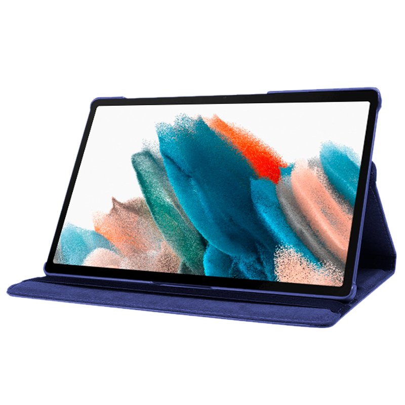 Funda COOL para Samsung Galaxy Tab A8 X200 / X205 Polipiel Liso Azul 10.5 pulg