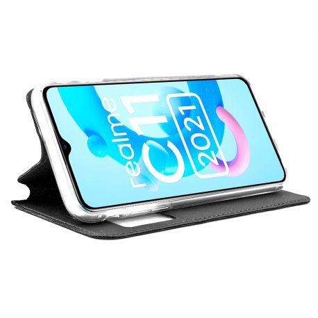 Capa Flip Cover COOL para Realme C11 2021 Preto