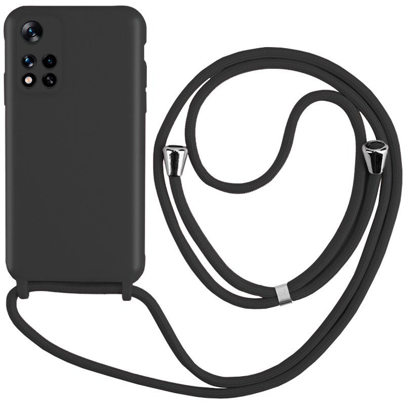 Carcasa COOL para Xiaomi Redmi Note 11 Pro Plus 5G Cordn Liso Negro