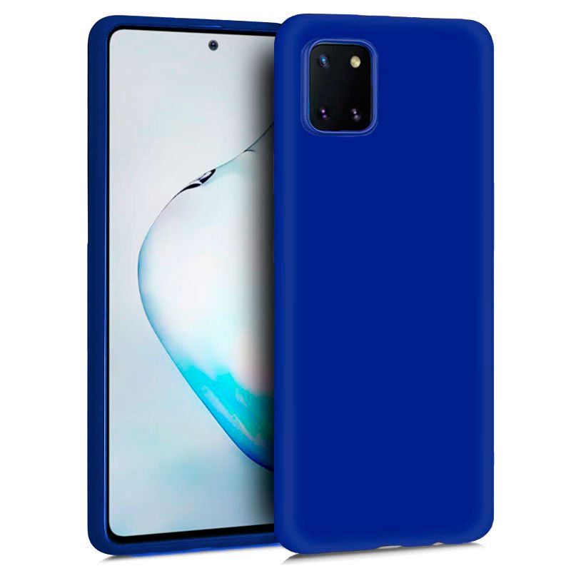 Funda COOL Silicona para Samsung N770 Galaxy Note 10 Lite (Azul)
