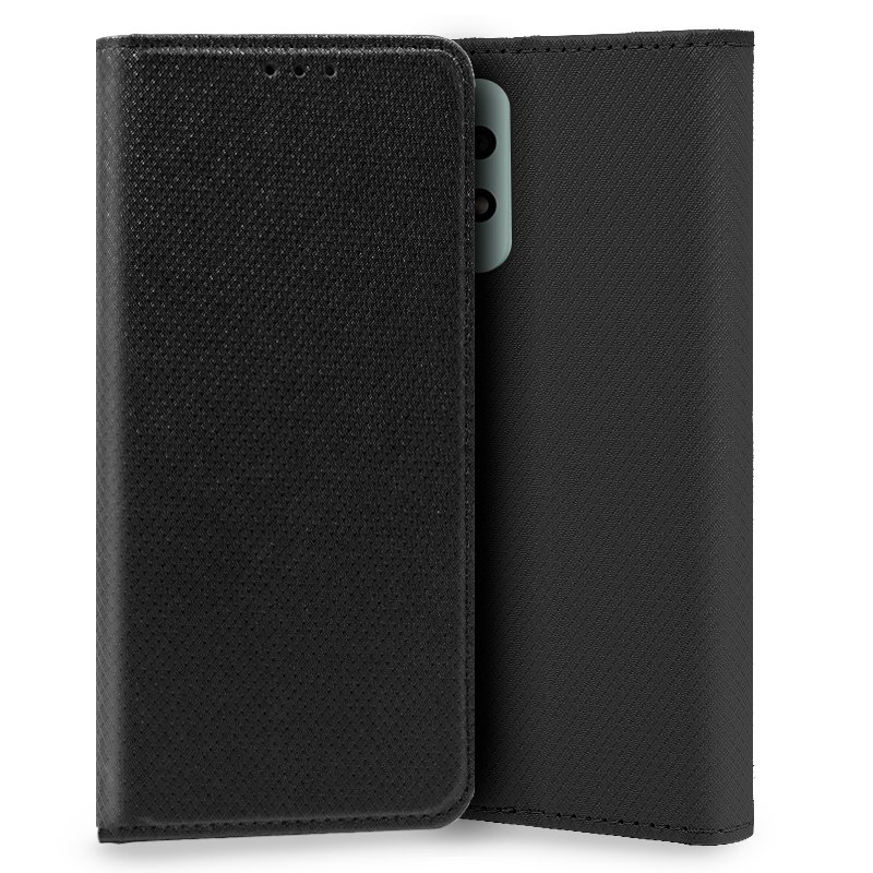 Funda COOL Flip Cover para Samsung A736 Galaxy A73 5G Liso Negro