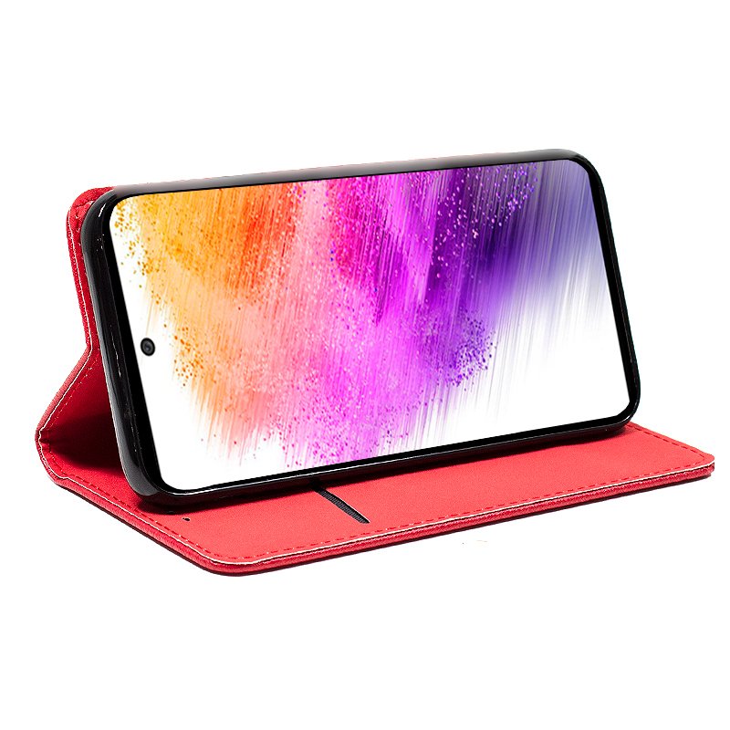 Cool Funda Flip Cover Liso Rosa para Xiaomi Mi 11 Lite/Mi 11 Lite 5G