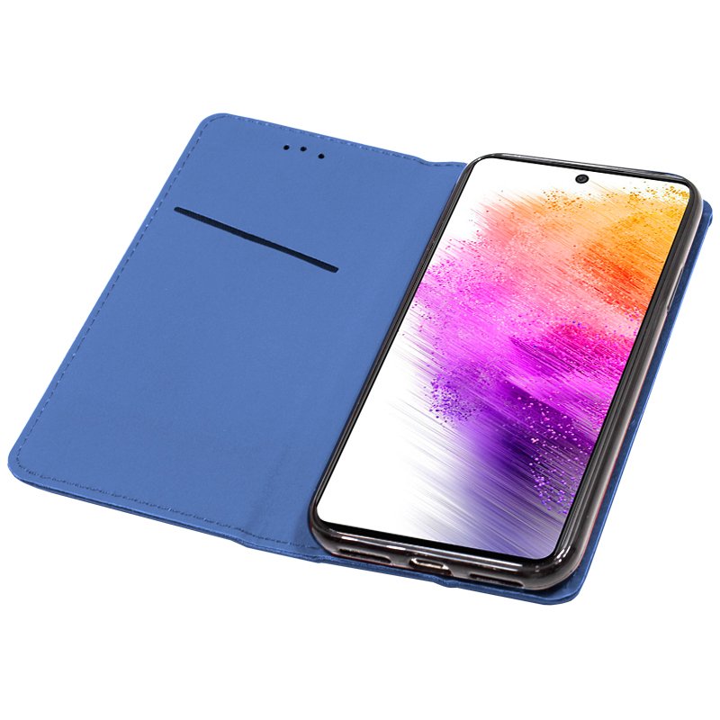 Funda COOL Flip Cover para Samsung A736 Galaxy A73 5G Liso Azul