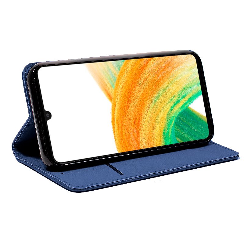 Funda COOL Flip Cover para Samsung A336 Galaxy A33 5G Liso Azul