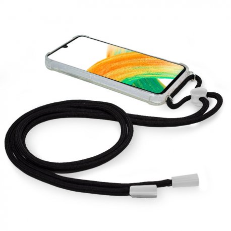 COOL custodia per Samsung A336 Galaxy A33 5G Cord Nero