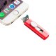 Chiavetta USB x32 GB COOL (3 in 1) Lightning / Type-C / Micro-USB rossa