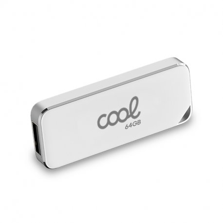 Pen Drive USB x64 GB 2.0 COOL Board Bianco