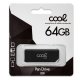Pen Drive USB x64 GB 2.0 COOL Board Negro