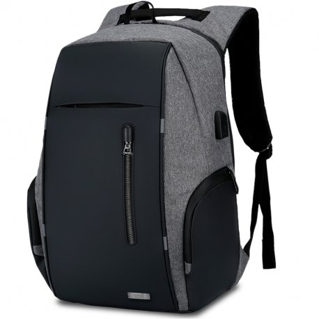 Laptop Backpack 15-16 Inch COOL Report Black-Grey