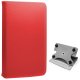 COOL Ebook / Tablet Case 9,7 - 10 polegadas Suave Vermelho Rotativo (Panorâmico)