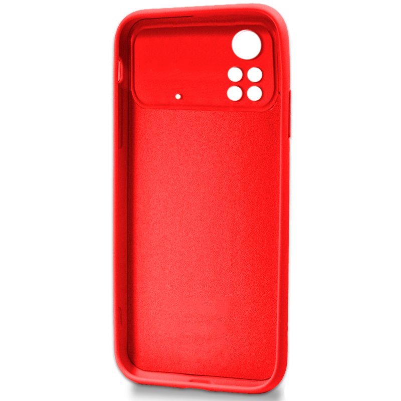 Carcasa COOL para Xiaomi Poco X4 Pro 5G Cover Rojo