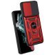Custodia COOL per Samsung S906 Galaxy S22 Plus Anello rigido rosso