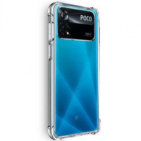 Capa COOL para Poco X4 Pro 5G AntiShock Transparente