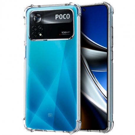 Capa COOL para Poco X4 Pro 5G AntiShock Transparente