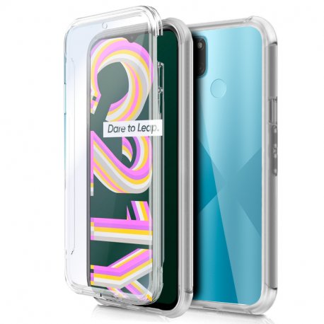 COOL 3D Silicone Case for Realme C21Y / C25Y (Transparent Front + Back)