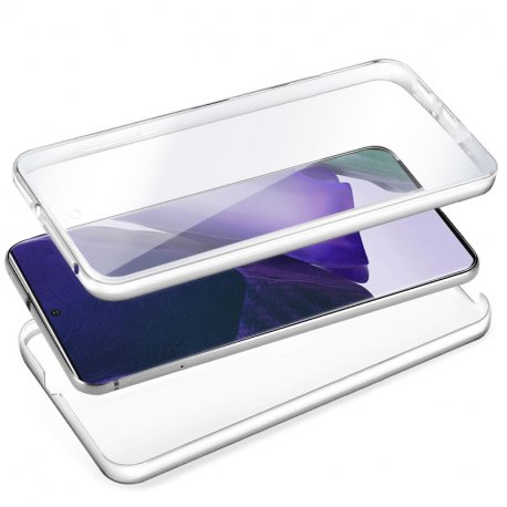 Capa COOL de Silicone 3D para Samsung N985 Galaxy Note 20 Ultra (frente e verso transparentes)