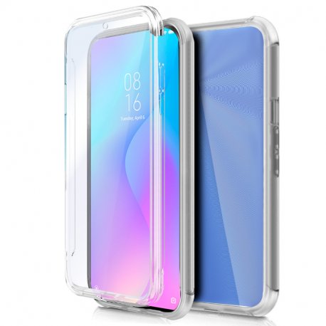 Custodia in silicone COOL 3D per Xiaomi Redmi 9T (anteriore + posteriore trasparente)