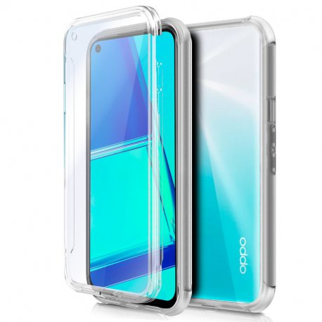 COOL Custodia in silicone 3D per Oppo A52 / A72 / A92 (anteriore + posteriore trasparente)