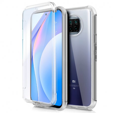 JOYTAG Cover Per Xiaomi Mi 10T Lite 5G – Custodia Antiurto Con Vetro Temperato, Anello 360°, Supporto Magnetico