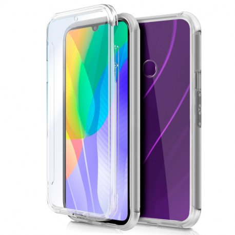 COOL 3D Silicone Case for Huawei Y6p (Transparent Front + Back)