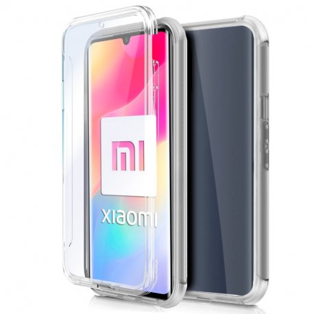 Custodia in silicone 3D Xiaomi Note 10 Lite (frontale trasparente + posteriore)