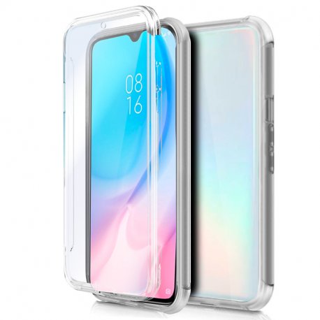Custodia in silicone 3D Xiaomi Mi 9 Lite (frontale trasparente + posteriore)