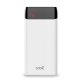 Batteria esterna universale Power Bank 10.000 mAh (2 x USB / 2A) COOL Waves White