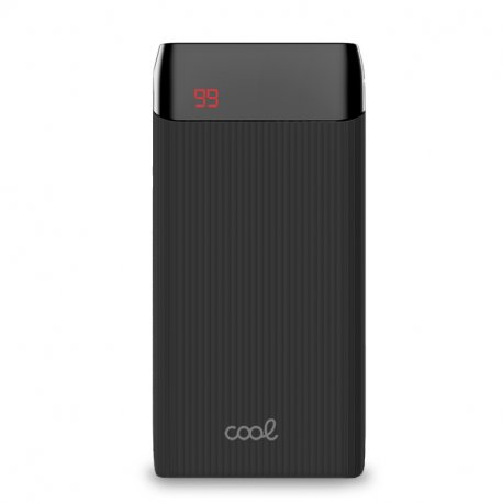 Batteria Esterna Power Bank 5000 mAh Display COOL 10W Bianca - Cool  Accesorios