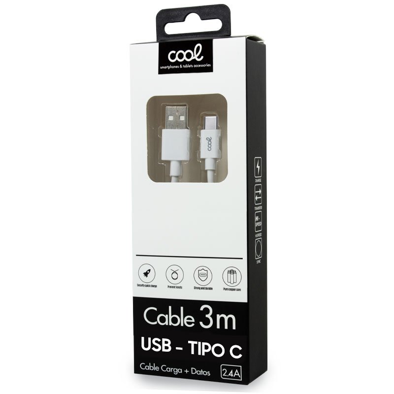 Adaptador Dual USB TIPO-C (Auriculares + Carga) Digital COOL - Cool  Accesorios